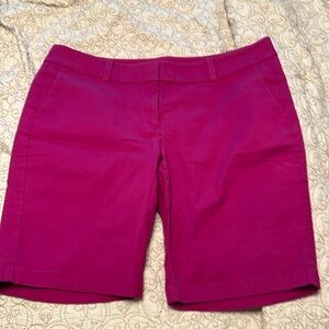 Ann Taylor Boardwalk shorts hot pink